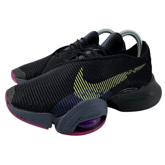 Nike Shoes - Nike Air Zoom SuperRep 2 Training Shoes Womens 7 Black Cyber CU5925-010 HIIT